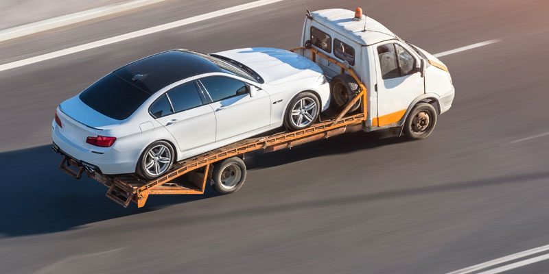 Flatbed Towing Icon